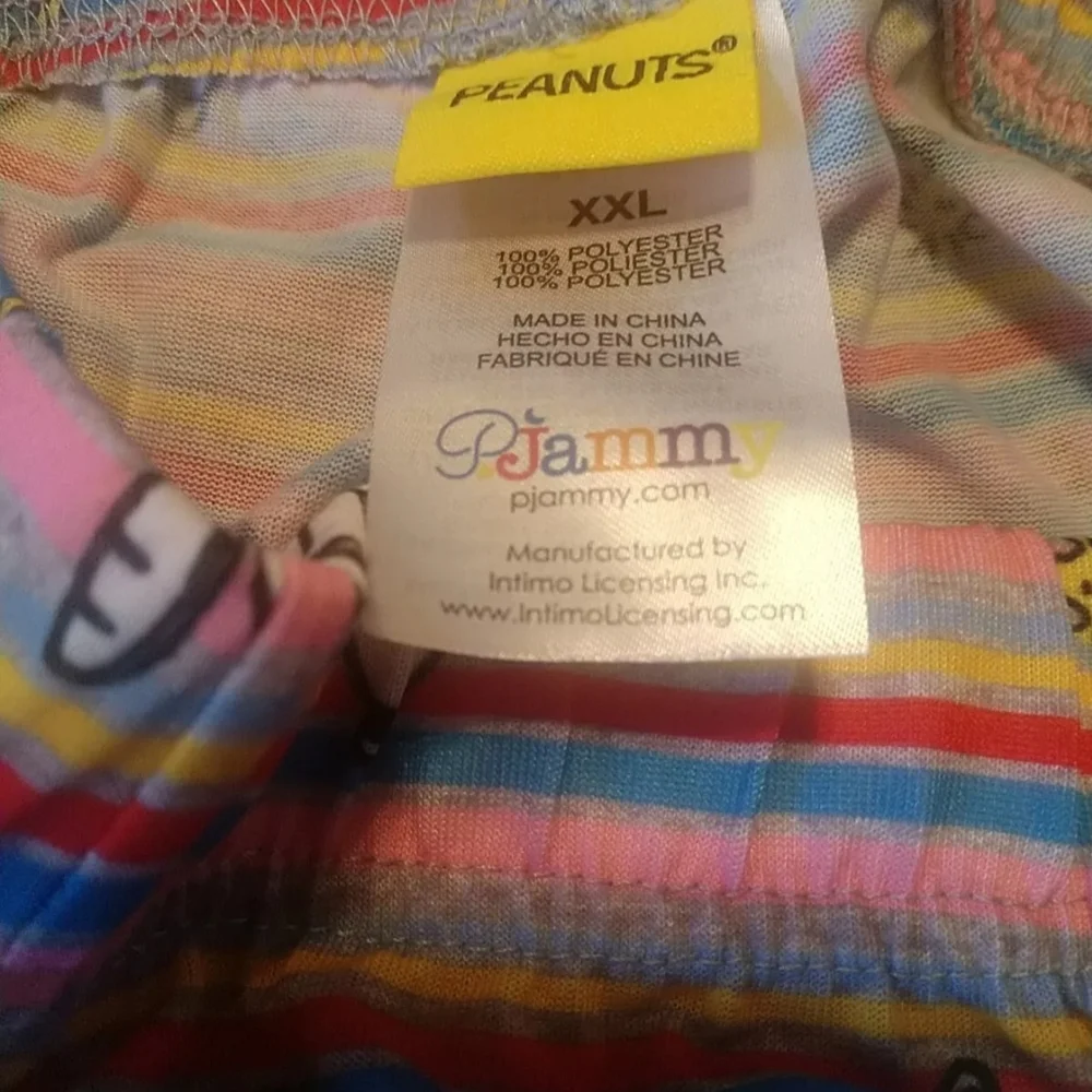 Snoopy Womens Pajamas - Gray and Multicolor - Picture 5 of 5